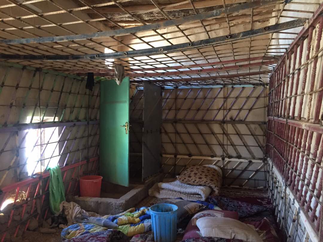 Islamic State (IS) prison in the village of al-Cairo near Qairwan, west of Mosul, May 21, 2017. (Photo: Hashd al-Shaabi)